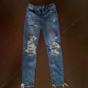 American eagle outfitters high rise jeans